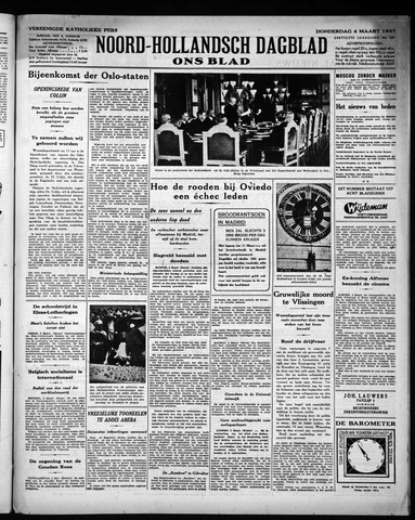 Noord-Hollandsch Dagblad : ons blad 1937-03-04