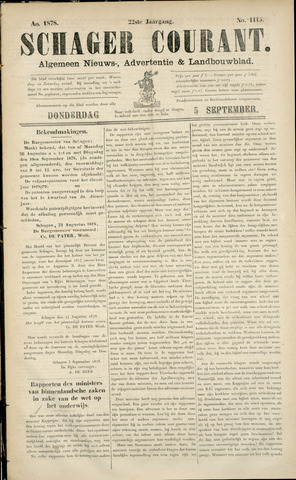Schager Courant 1878-09-05