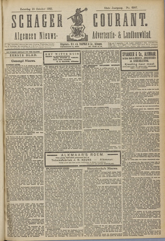 Schager Courant 1921-10-15