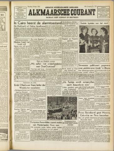 Alkmaarsche Courant 1952-09-29