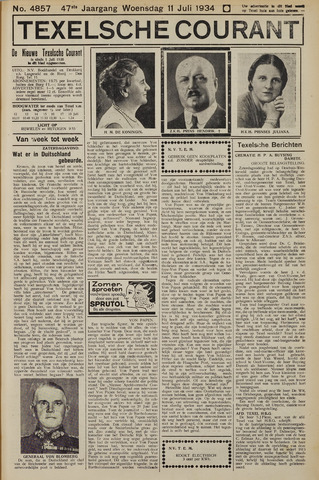 Texelsche Courant 1934-07-11