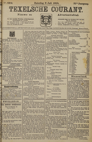Texelsche Courant 1918-07-06