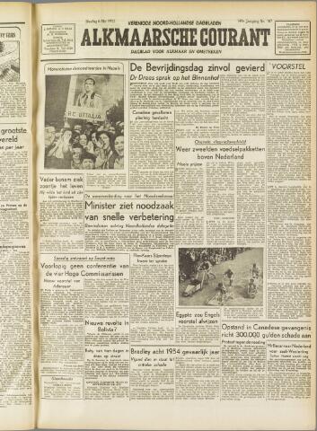 Alkmaarsche Courant 1952-05-06