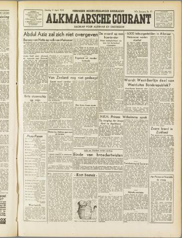 Alkmaarsche Courant 1950-04-11