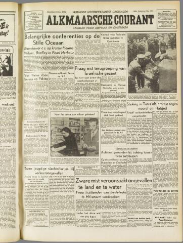 Alkmaarsche Courant 1952-12-08