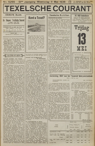 Texelsche Courant 1938-05-11