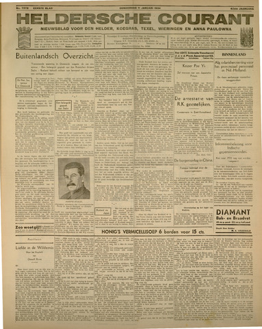 Heldersche Courant 1934-01-11