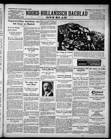 Noord-Hollandsch Dagblad : ons blad 1937-03-20