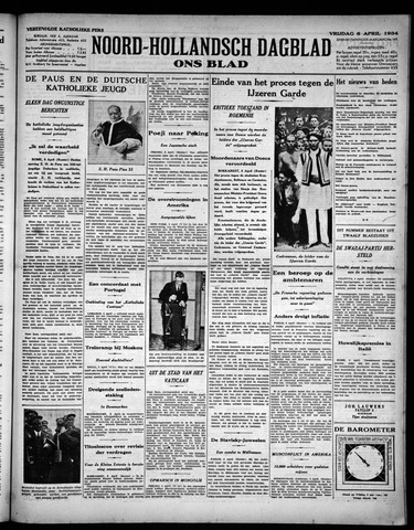 Noord-Hollandsch Dagblad : ons blad 1934-04-06