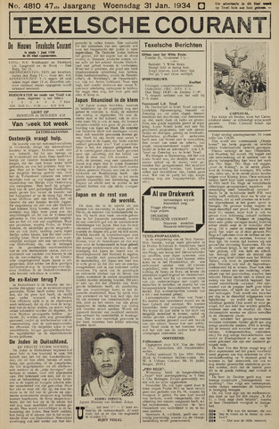 Texelsche Courant 1934-01-31