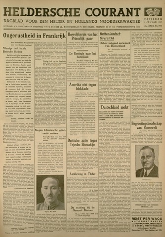 Heldersche Courant 1937-01-09