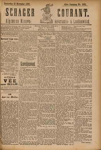 Schager Courant 1898-11-10