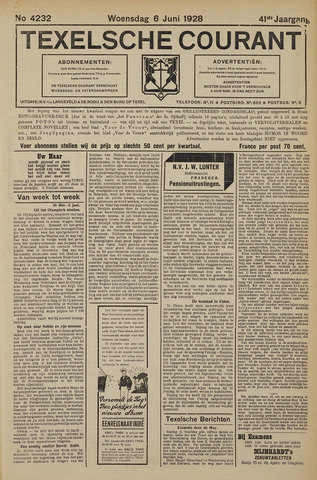 Texelsche Courant 1928-06-06