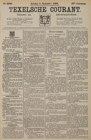 Texelsche Courant 1909-09-05