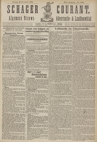 Schager Courant 1924-11-18
