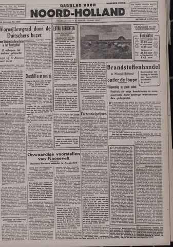 Dagblad Noord-Holland, Schager editie 1942-07-18