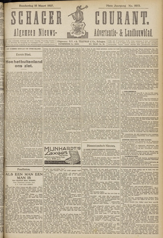 Schager Courant 1927-03-10