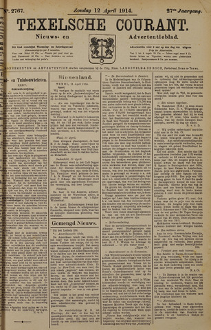Texelsche Courant 1914-04-12