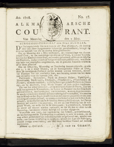 Alkmaarsche Courant 1808-05-02