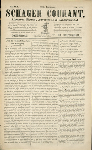 Schager Courant 1878-09-26