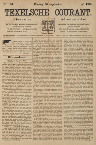 Texelsche Courant 1888-09-30