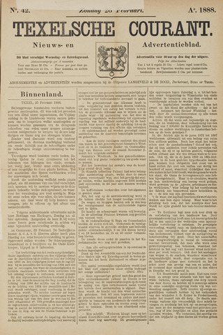 Texelsche Courant 1888-02-26