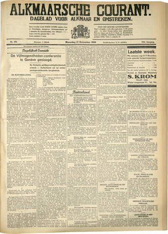 Alkmaarsche Courant 1932-12-12