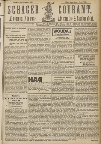 Schager Courant 1927-01-18