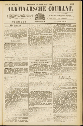 Alkmaarsche Courant 1904-02-17