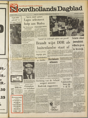 Noordhollands Dagblad : dagblad voor Alkmaar en omgeving 1970-01-15
