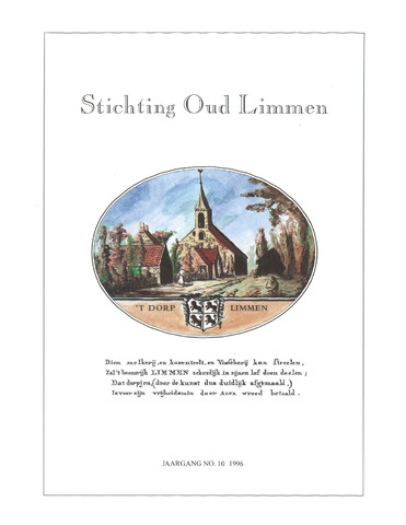 Jaarboek Stichting Oud Limmen 1996