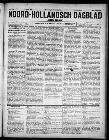Noord-Hollandsch Dagblad : ons blad 1924-12-06