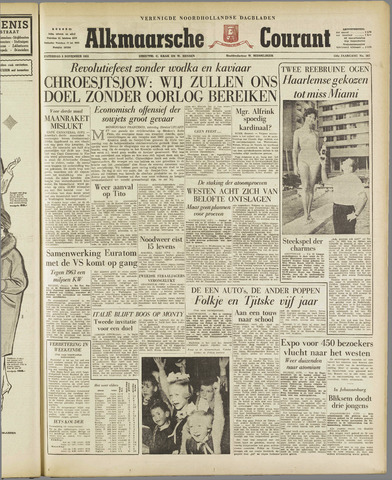 Alkmaarsche Courant 1958-11-08