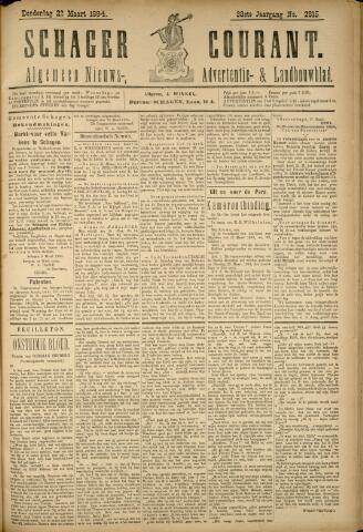 Schager Courant 1894-03-22