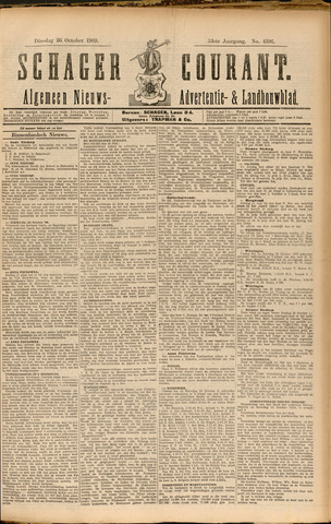 Schager Courant 1909-10-26