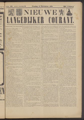 Nieuwe Langedijker Courant 1924-09-16