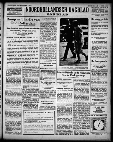 Noord-Hollandsch Dagblad : ons blad 1938-05-12