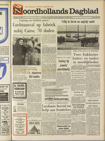 Noordhollands Dagblad : dagblad voor Alkmaar en omgeving 1970-02-13