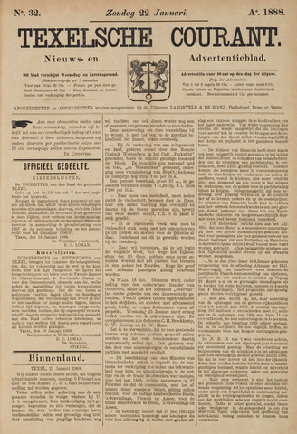 Texelsche Courant 1888-01-22