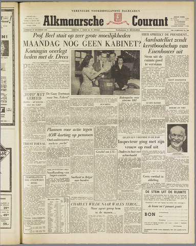 Alkmaarsche Courant 1958-12-20