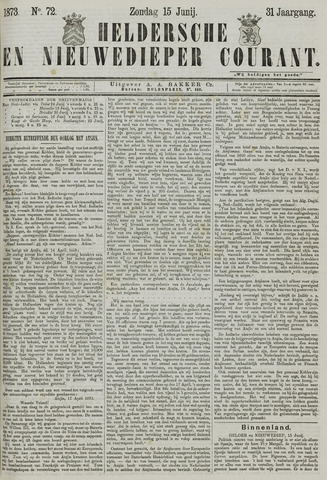 Heldersche en Nieuwedieper Courant 1873-06-15