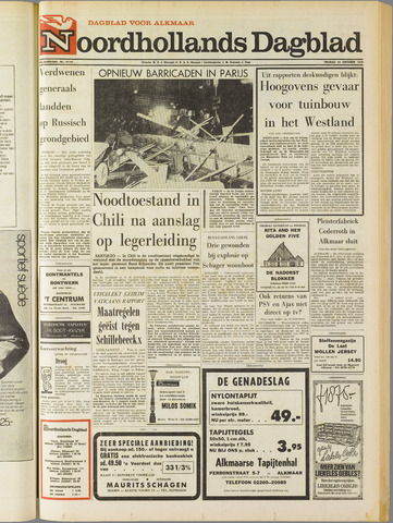 Noordhollands Dagblad : dagblad voor Alkmaar en omgeving 1970-10-23