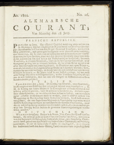 Alkmaarsche Courant 1802-06-28