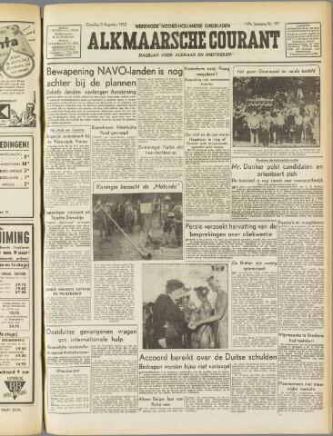 Alkmaarsche Courant 1952-08-09