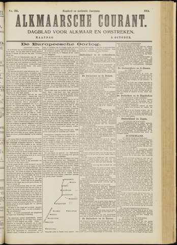 Alkmaarsche Courant 1914-10-05