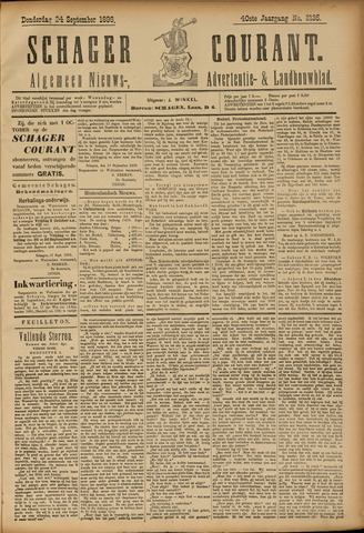 Schager Courant 1896-09-24