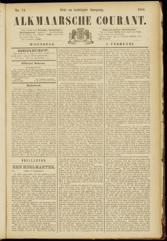 Alkmaarsche Courant 1881-02-02