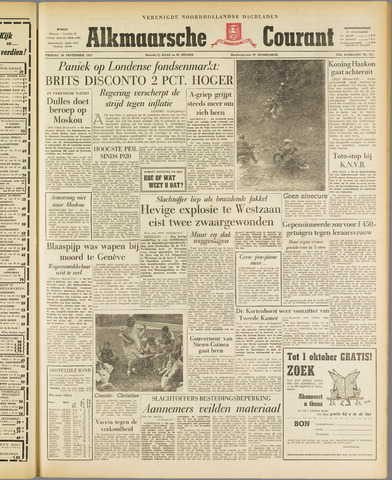 Alkmaarsche Courant 1957-09-20