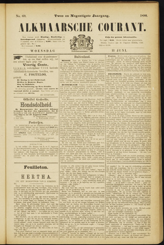 Alkmaarsche Courant 1890-06-11