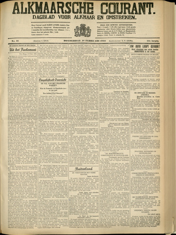 Alkmaarsche Courant 1932-02-18
